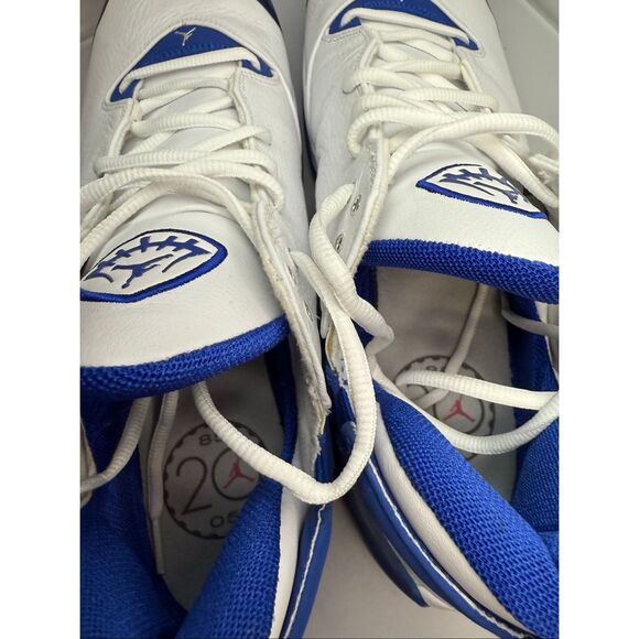 Jordan Prime Target 311113-103 White Sport Royal Men’s 13.5 • DS w/ OG Box main image 10